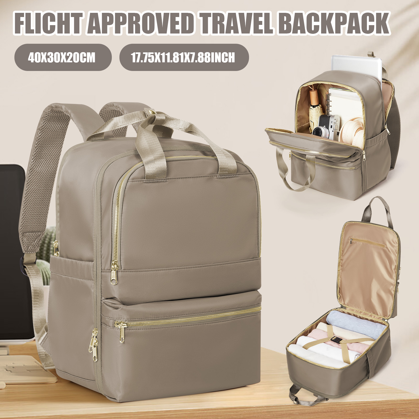 Ryanair 40x30x20 sac à dos de  - Canvas Backpack Casual avis et prix