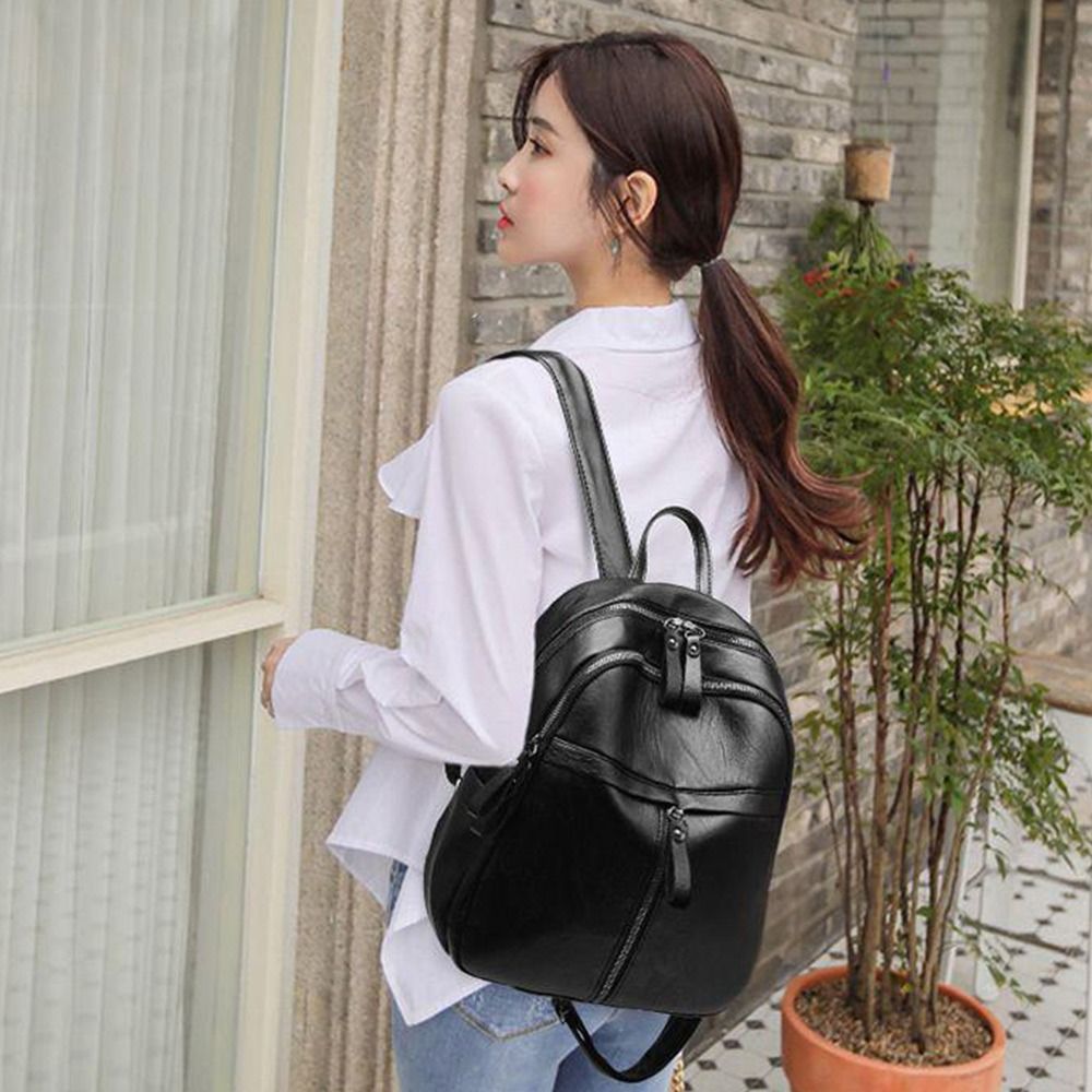 Sac à dos pour femmes en cuir  - Fashion Backpack Women avis et prix