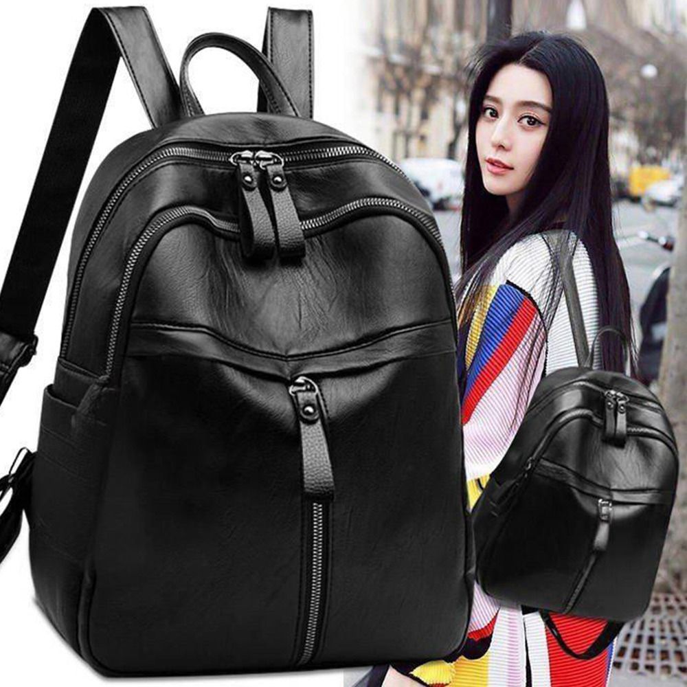 Sac à dos pour femmes en cuir  - Fashion Backpack Women avis et prix